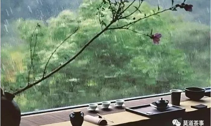 6月,宜空山赏雨,亭榭饮茶,楼阁听风
